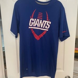 NY giants Nike drifit tee shirt
